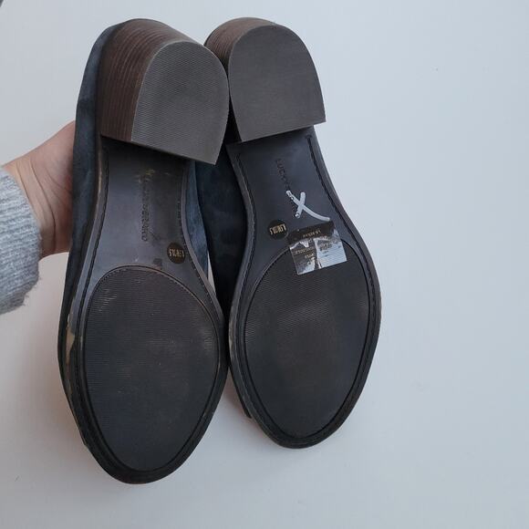 Lucky Brand Benah Block Heel Nubuck Mule 8.5 - Picture 7 of 8